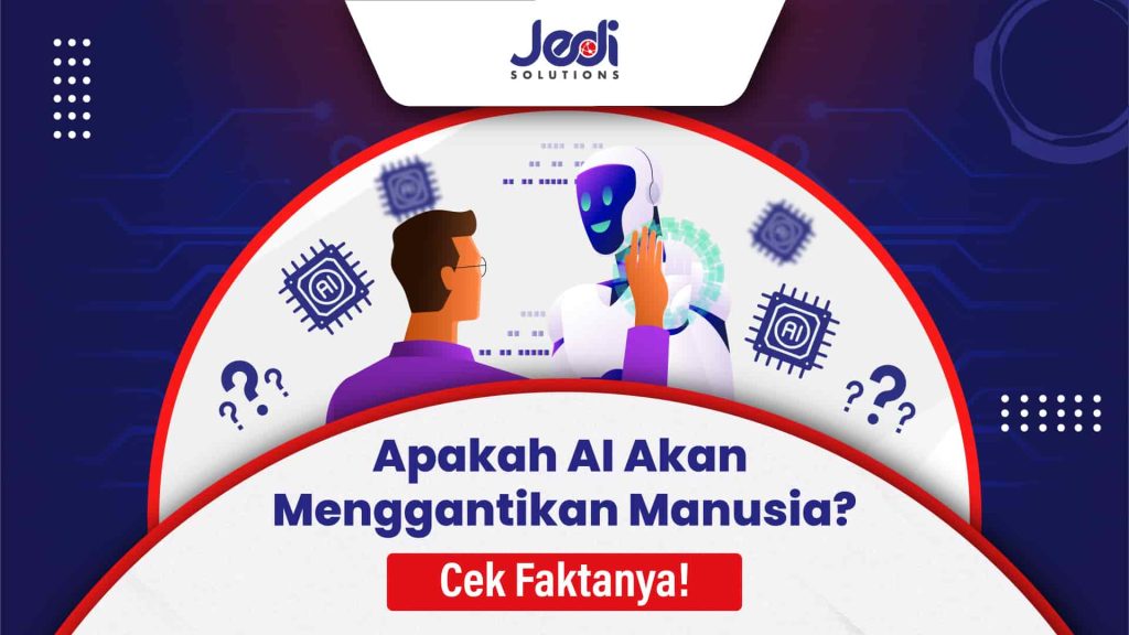 ilustrasi apakah AI akan menggantikan manusia